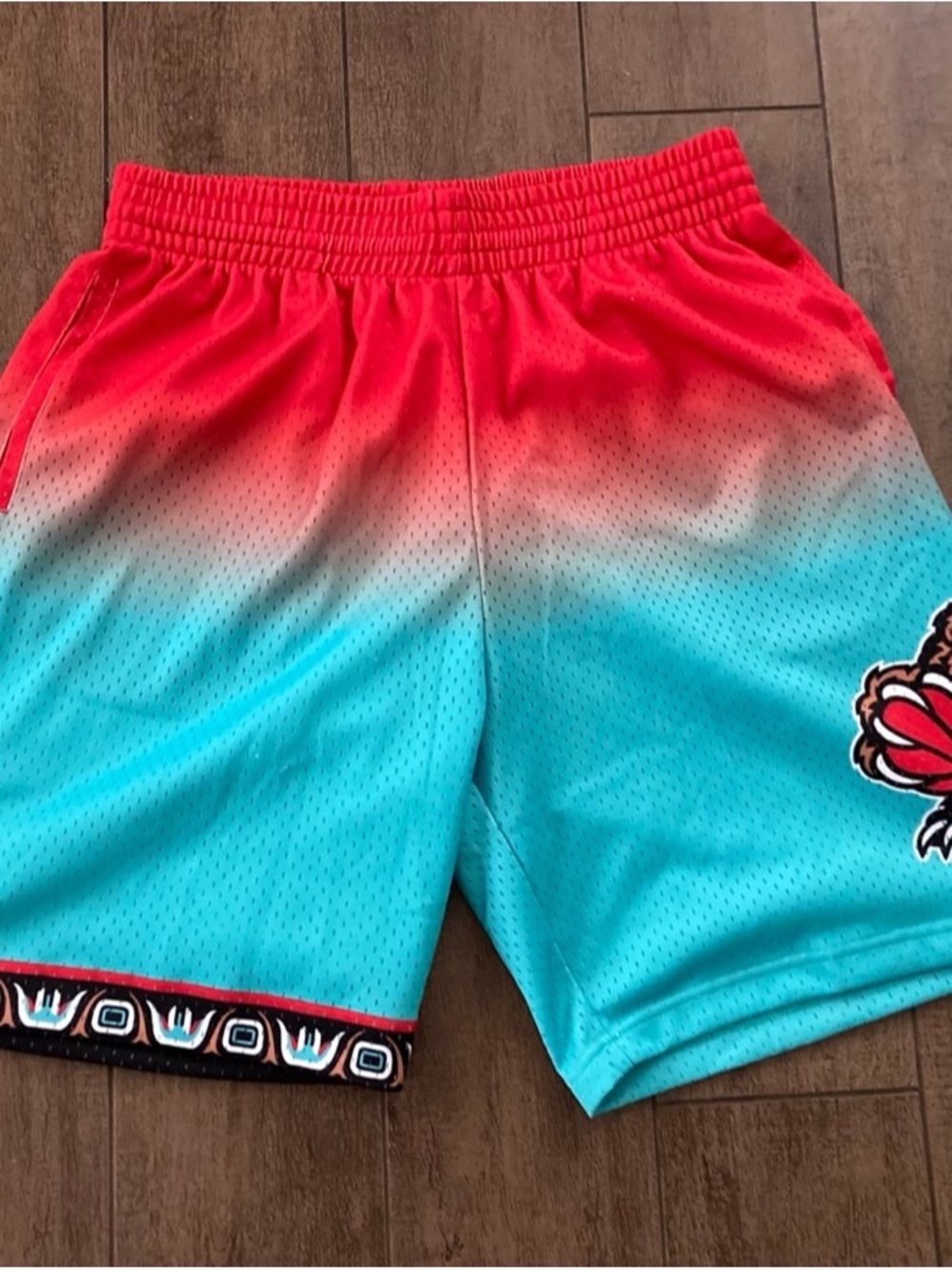 Mitchell Ness Hardwood Classics Swingman Shorts Vancouver Grizzlies Sz 2XL
